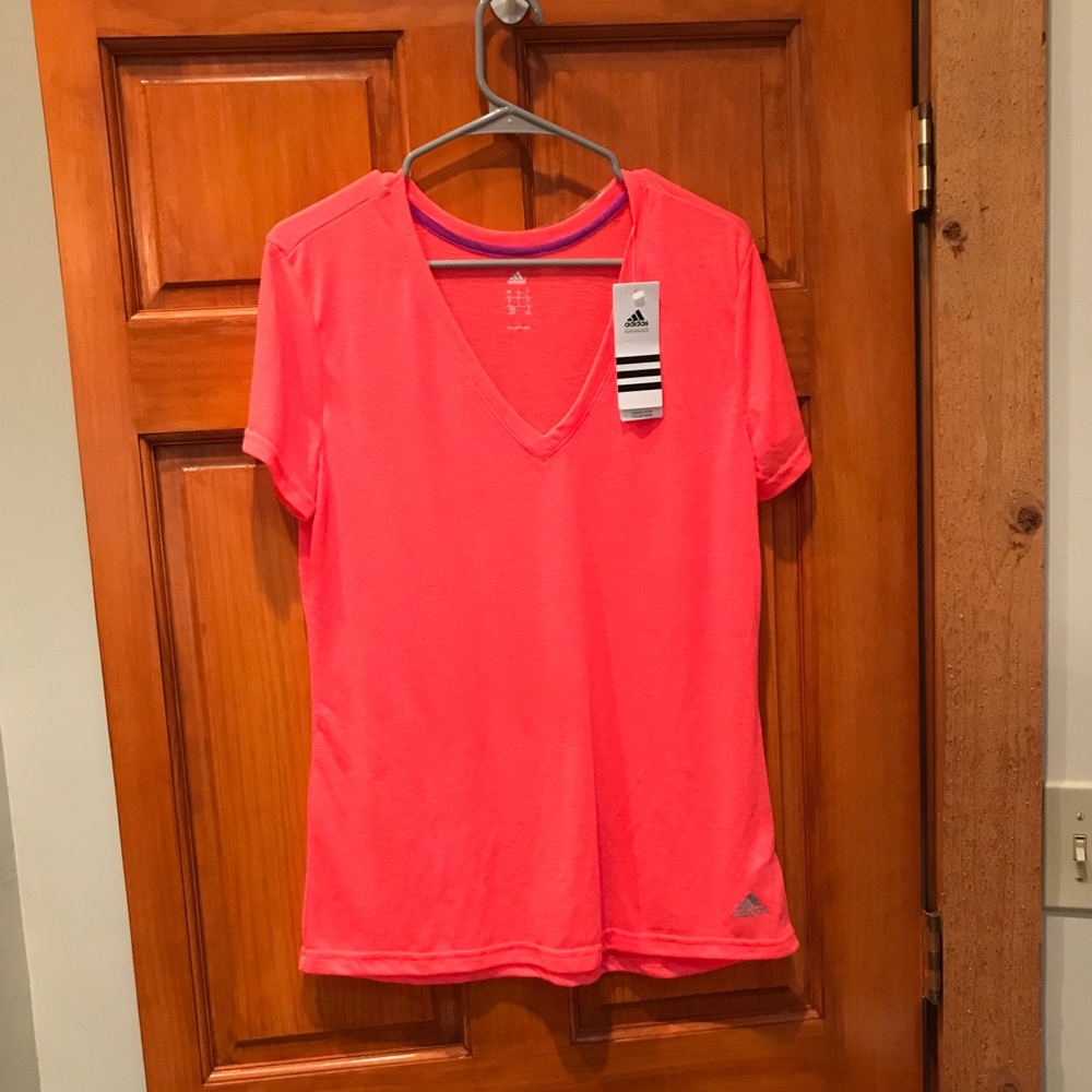 NEW Adidas Workout V-Neck
